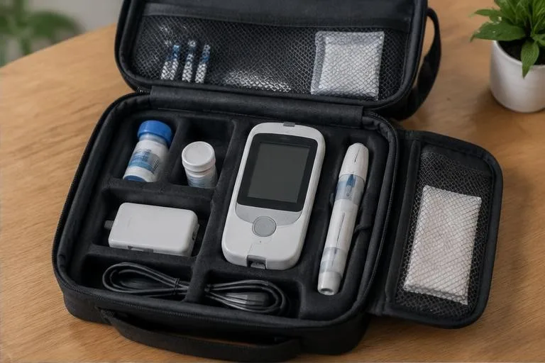 Representative image: portable diagnostic instruments in a carrying case