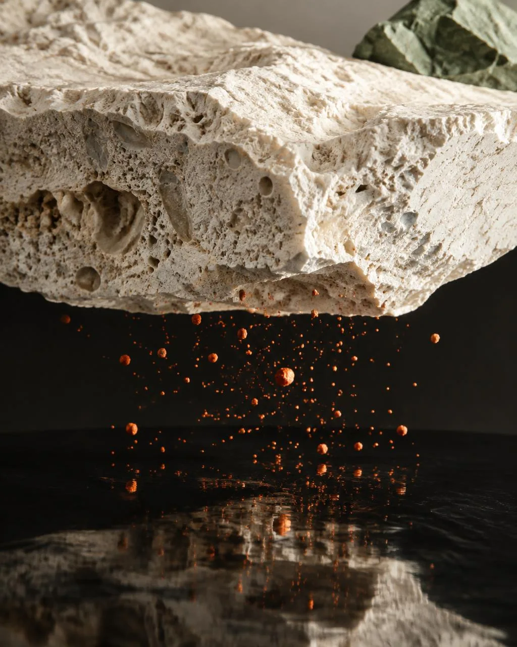 Global58 climate conceptual illustration, not Heirloom documentary imagery